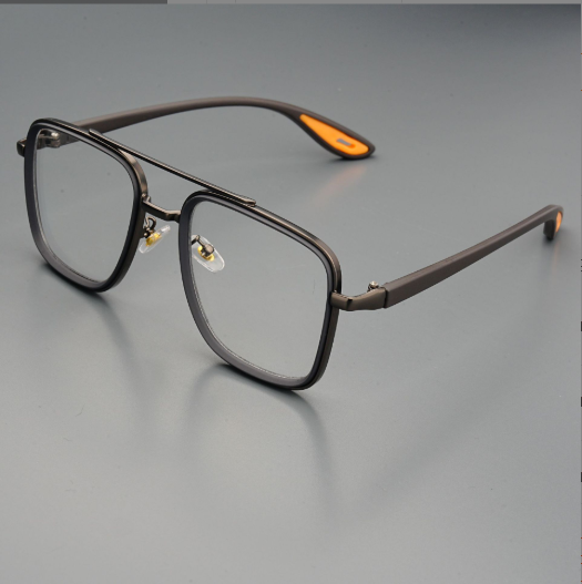 Flat-Top Square Sunglasses for Men