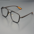Flat-Top Square Sunglasses for Men