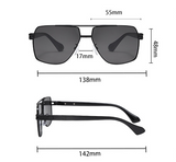 Double Bridge Retro UV Protection Glasses