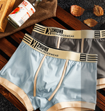 Breathable Ice Silk solid Color Men's Underwear (Set of 4)