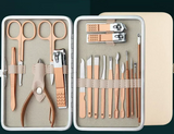 18-Piece Stainless Steel Nail Clipper Set