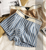 New Striped Soft Cotton Underwear (set of 04)