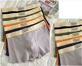 Threaded Contrast Color Men’s Boxer( Set of 04)