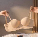 Seamless Thick Cup Push-Up Bra