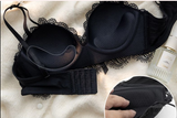 Adjustable Lace Fitting Push-Up Bra