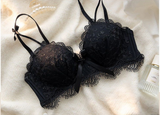 Adjustable Lace Fitting Push-Up Bra
