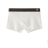 Grid Pattern Ice Silk Boxer Briefs  ( Set of 03 )