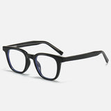 Unisex Full Rim Square TR90 Eyeglasses