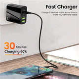 PD65W Multi-Port Fast Charging Adapter