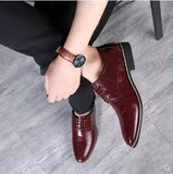 Men Classic Leather Business Formal Shoes/Brown / 38