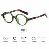 Vintage Oval Style Optical Glasses