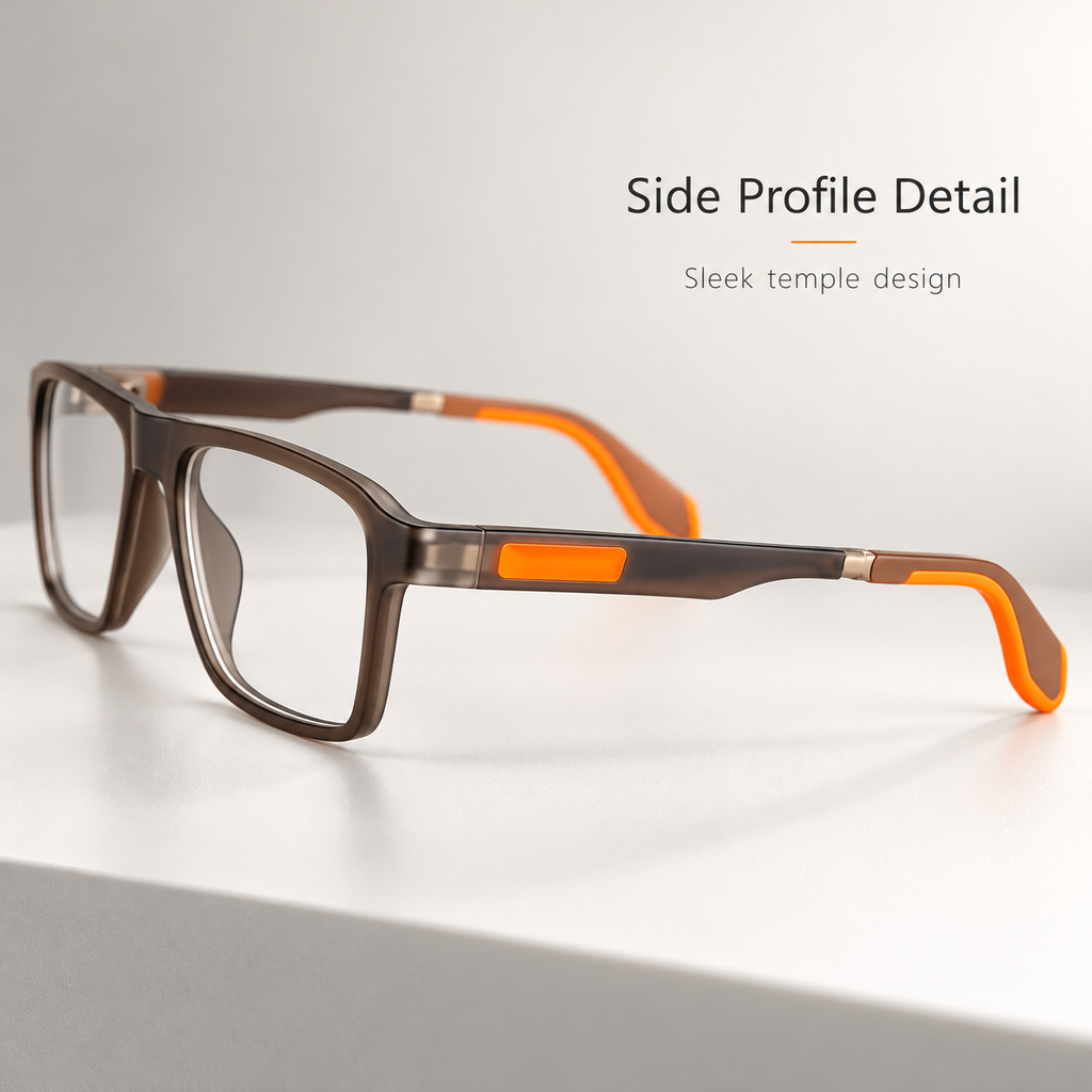 Lightweight Flexible Frame Optical Glass