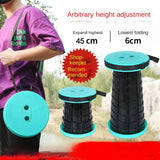 Outdoor Portable Adjustable Telescopic Stool