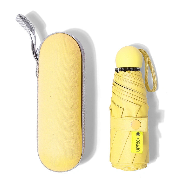 Anti UV Mini Umbrella With Premium Bag