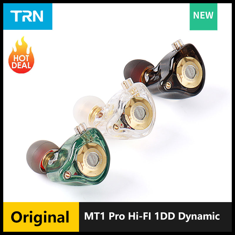 TRN MT1 Pro Hi-FI Dynamic In-Ear Headphones