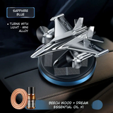 Aircraft Themed Rotating Car Perfume