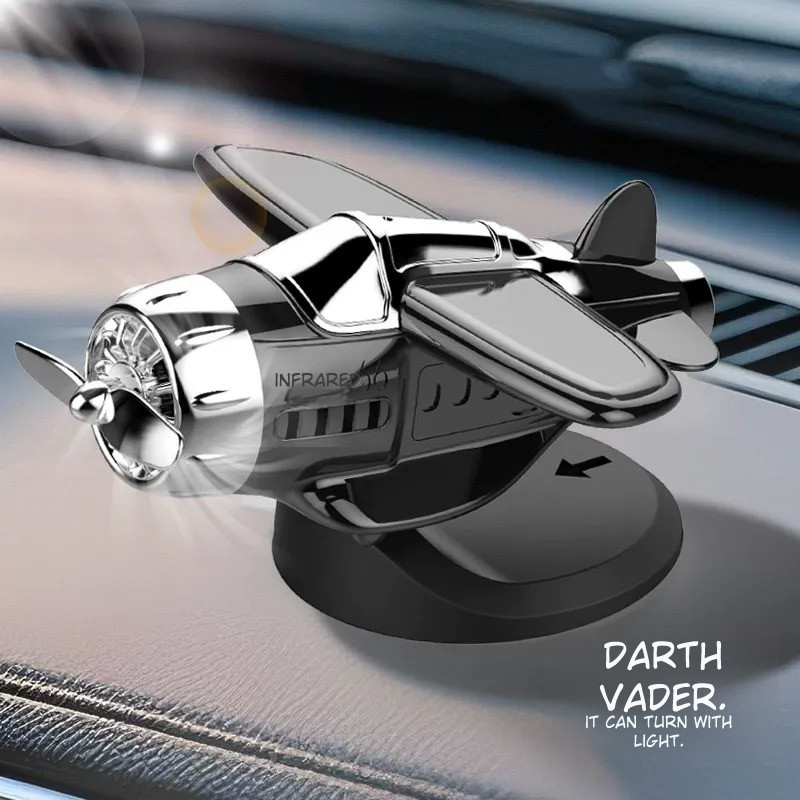 Premium Solar Fighter Plane Car Toys