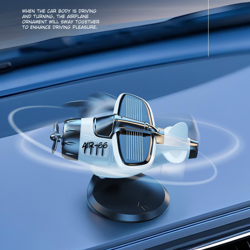 Premium Solar Fighter Plane Car Toys