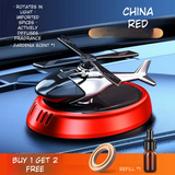 Rotating Fighter Jet Car Fragrance Decor