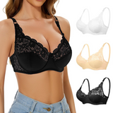European Style Lace Bra -Apricot
