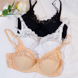 European Style Lace Bra -Apricot