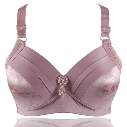Luxurious Milk Silk Tie-Strap Bra