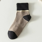 Graffiti Pattern Casual Sport Socks (Set Of 5)