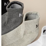 Men’s Antibacterial Short Barrel Sport Socks(Set of 05)