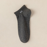 Men’s Antibacterial Short Barrel Sport Socks(Set of 05)