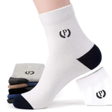 Men’s All-Season Polyester Mid-Tube Casual Socks(Set of 05)