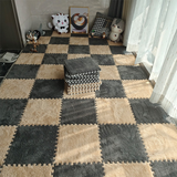 Soft Washable Foam Splicing Tiles Carpet ( Set of 12)