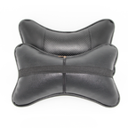 PU Leather Car Headrest Pillow ( Set Of 02 )