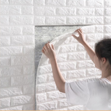 Waterproof Peel-Stick 3D Foam Wall Sticker( Set of 12)