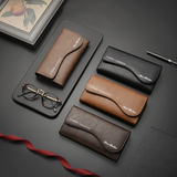 Retro PU Leather Slim Fold Long Wallet
