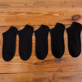 Original Design Preppy Style Cotton Socks (Set of 5)