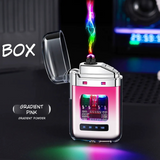 Windproof Digital Display Rechargeable Lighter