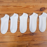 Original Design Preppy Style Cotton Socks (Set of 5)