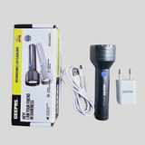 Rechargeable LED Flash Light With Adapter