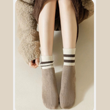 New Maillard Style Cotton Socks (Set of 5)