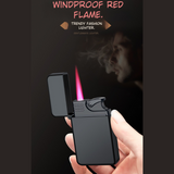 Ultra-Thin Windproof Metal Lighter