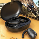 Non in ear motion touch Bluetooth headset with digital display