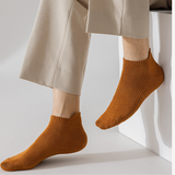 Antibacterial Seamless Pure Cotton Socks (Set of 5)