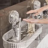 Wall-Mounted Basin Storage Rack