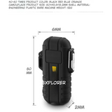 Multifunctional Waterproof Flashlight with Arc Lighter