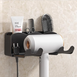 Multi-Functional Hair Dryer Storage Bracket