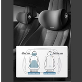 Premium Memory Foam Car Neck Support Seat Pillow Set