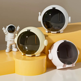 Astronaut Themed Wall-Mounted Toothbrush Holder