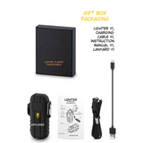 Multifunctional Waterproof Flashlight with Arc Lighter