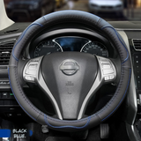 Non-Slip Leather Car Steering Wheel Cover
