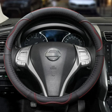 Non-Slip Leather Car Steering Wheel Cover